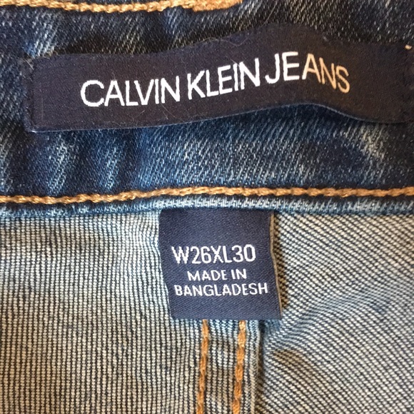 Host pick✨NWOT Calvin Klein skinny mid rise jeans size 26 - Picture 3 of 10